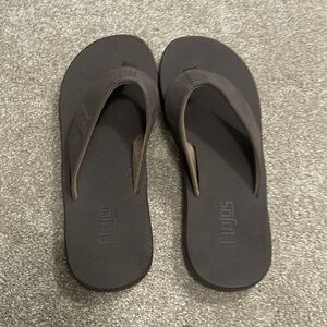 Flojos Brown Flip Flops